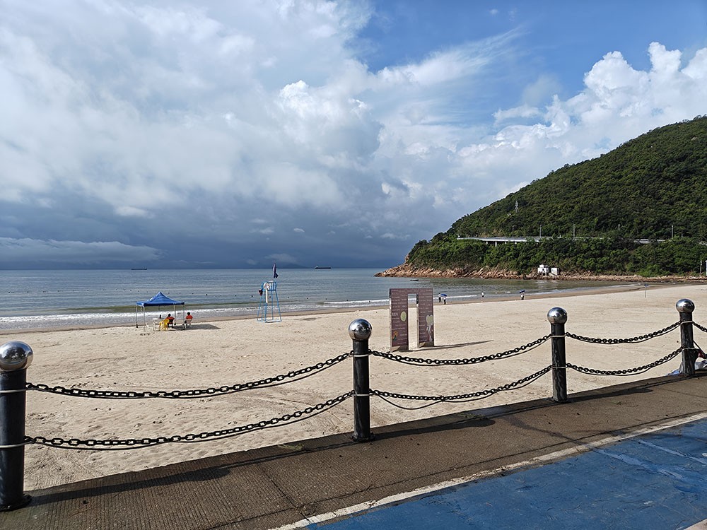 “溪涌之行，6月風(fēng)雨擋不住激埃特的熱情”/
